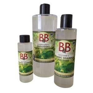 B&B Shampoo Melisse 2-i-1 Økologisk hundeshampoo med citronmelisse