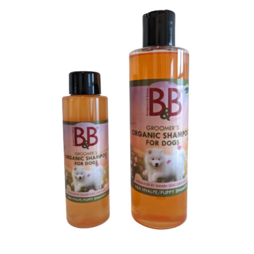 B&B Puppy Shampoo, øko hvalpeshampoo med mandelolie