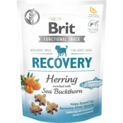 Brit Care, Functional Snack Recovery, Godbidder, Sild, 150g