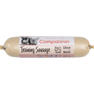 Companion Træningspølse, Skærefast Godbid, Okse 100g