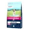Eukanuba Hvalpegoder Tørfoder Grain Free Puppy Small/Medium m Laks 3 kg