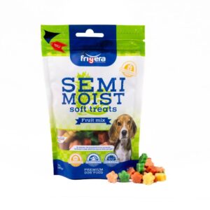 Frigera Semi-Moist Bløde Godbidder m. Glutenfri Frugt Mix 165 g