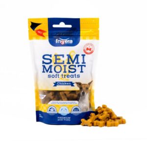 Frigera Semi-Moist, godbidder, Kylling, 165 g