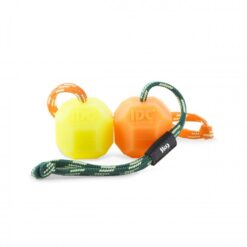 Julius K9 IDC Fluorescerende bold, Hundetræning, Gul, Orange, 6cm
