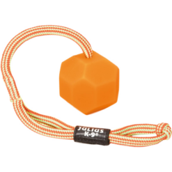 Julius K9 IDC Fluorescerende bold, Hundetræning, Gul, Orange, 6cm