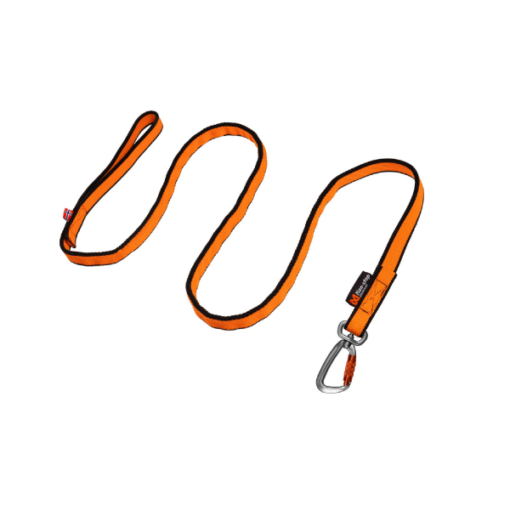 Non-Stop Dogwear Bungee leash 2.0, Hundesnor, Orange, 2m/23mm