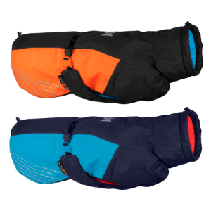 Non-Stop Dogwear Glacier Jacket 2.0 Hundejakke, Navy, Orange