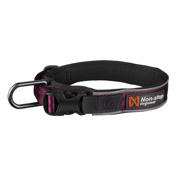 Non-Stop Dogwear Roam, Hundehalsbånd, Grøn, Lilla, Orange