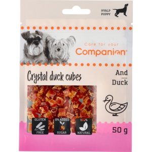 Companion Duck Cubes, hvalpegodbidder, 50g