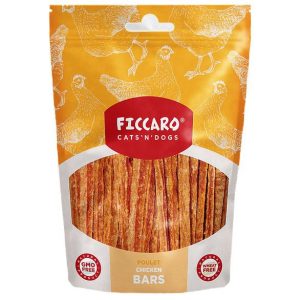 Ficcaro Chicken Bars, hundesnack, Kylling 100g