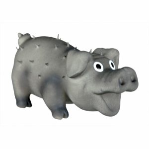 Trixie, Bristle Grisen, hundelegetøj, ass farve, 10 cm