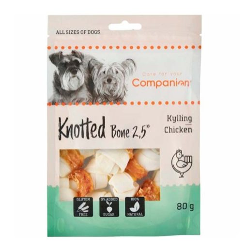Companion Knotted Chewing Bone, 80g/6 cm