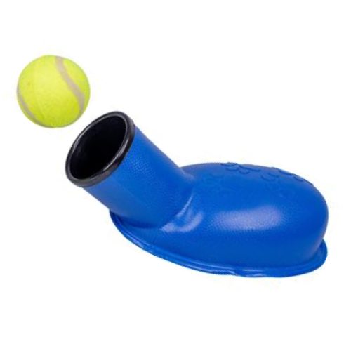 Companion tennis ball shooter, med bold, blå