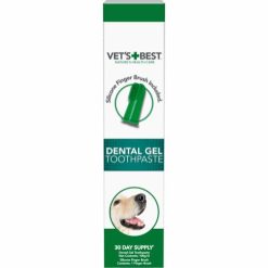 Vets Best Hundetandpasta m. tandbørste, 100 g
