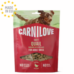 Carnilove Soft Snack m. Vagtel & Oregano 200g, EU