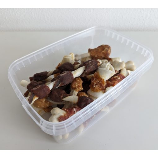Condibøtte - Opbevaring til godbidder / snacks. 280ml – MED låg - 9,6 x 6 cm
