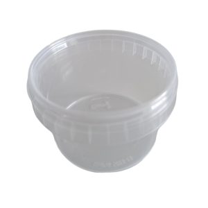 Condibøtte - Opbevaring til godbidder / snacks. 280ml – MED låg - 9,6 x 6 cm