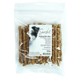 Snack'it Kyllinge Mini stix Kødben / Hundesnack 200g