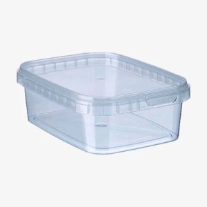 Condibøtte - Opbevaring til godbidder / snacks. 780mL – MED låg - 19,2x12,9x4,9cm