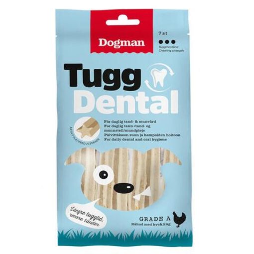 Dogman Tugg Dental Tyggeben Kylling 7 stk