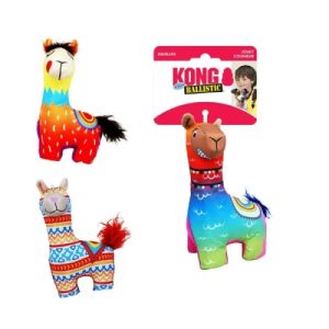 Kong Ballistic Vibez Llamas Hundelegetøj 23cm