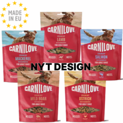 Carnilove Crunchy snack Godbids Pakke 5 poser, EU