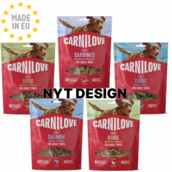 Carnilove Soft snack Godbids Pakke 5 poser, EU