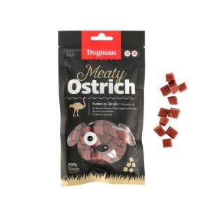 Dogman Meaty Deer Cubes Hjorte Godbidder 80 g