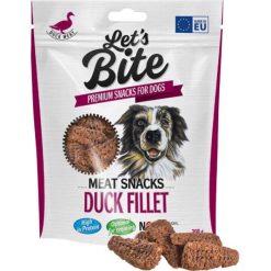 Lets Bite Meat Snacks Andefilet Hundesnack 300g