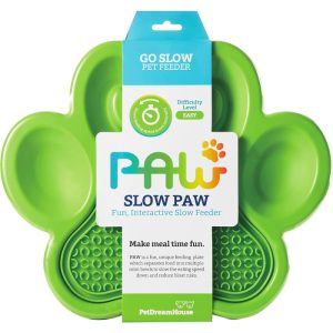 Paw 2-1 slow feeder skål Fodermåtte 36 cm Blå