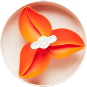 Paw Spin Aktiverings Slow Feeder Ø 25 cm Orange