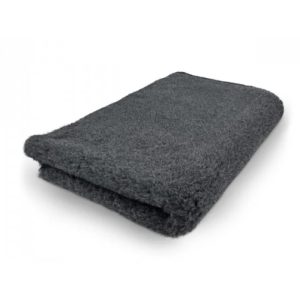 Ved Bed Non-Slip 75x100cm, 28MM, Antracit/ Grå