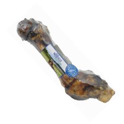 Whesco Hambone naturel m/kød 18 cm - Indpakket Gnaveben/Kødben/Tyggeben