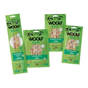 Woolf Earth NooHide Sticks Lam Naturlige Tyggeben
