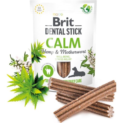Brit Dental Stick Calm, Hamp & Hjertespand, 251g