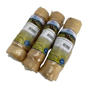 Whesco Tyggerulle af oksehovedhud Naturlig Hundesnack 16-18 cm 1 stk