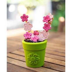 Sodapup Flower Pot Aktivering Slowfeeder Orange - Billede 3