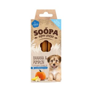Soopa Dental Sticks Hvalp Banana & Pumpkin 100g
