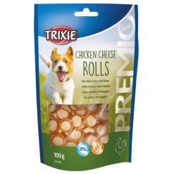 Trixie Premio Chicken Cheese rolls, Godbidder m. Kylling & Ost, 100g