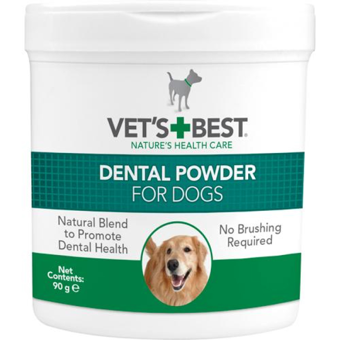 Vet's Best Tandpleje Pulver t. hund 90 g