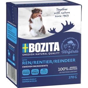 Bozita Naturligt vådfoder Kornfri Rensdyr 370 g