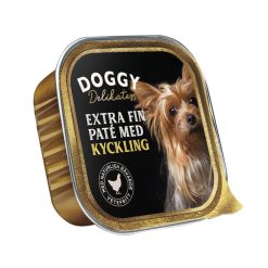 Doggy Delikatess Paté Vådfoder Kornfri Kylling 150g