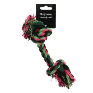 Dogman Hundelegetøj Vixen reb med 2 knuder 30cm