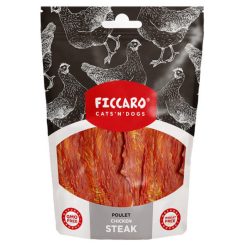 Ficcaro Chicken Steak hundesnack 100g