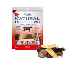 Frigera Natural Dog Chews Okse nibble Mix 250gr