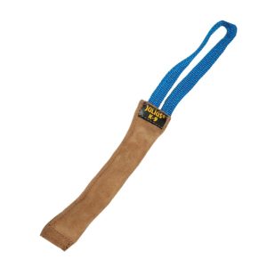 Julius K9 læder dummy 20cm Ø3cm 1 greb, ass. farver