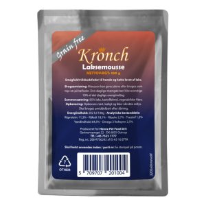 Kronch Laksemousse Vådfoder Kornfri 100g
