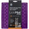 LickiMat Buddy Slikkemåtte hund Lilla 20x20cm