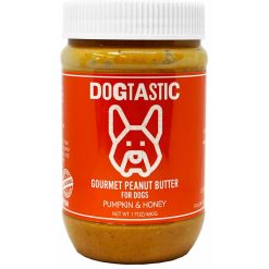 Sodapup Dogtastic Gourmet Peanut Butter til hunde Foderstilskud Græskar & Honning 480g