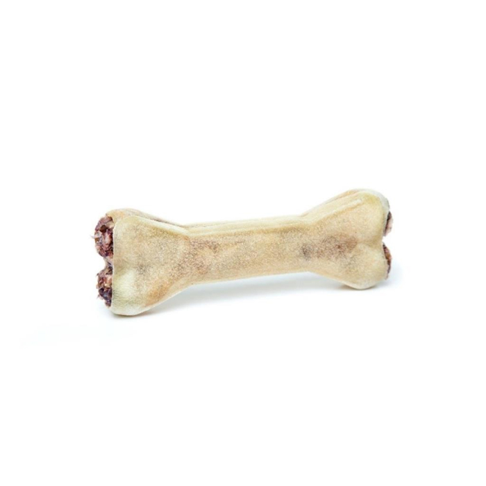 Treattime Håndlavet Presset Tyggeben fyld af Oksepenis 12 cm 55 Gram